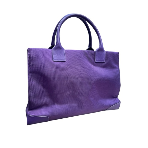 JOY Mangano Signature Tote in purple. Great for travel, business or weekend bag. - Picture 3 of 8